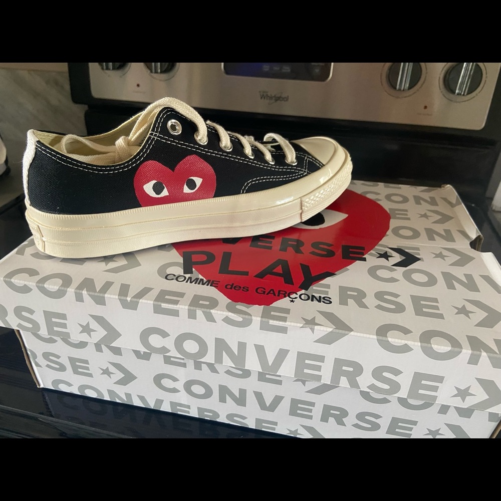 COMME des garçons low top black